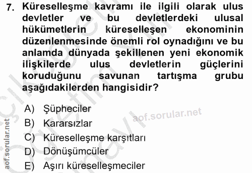 Soru 7