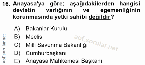 Soru 16