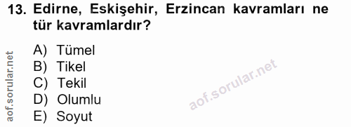 Soru 13