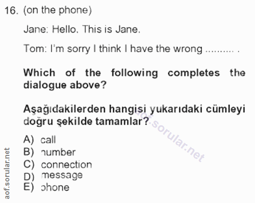 Soru 16