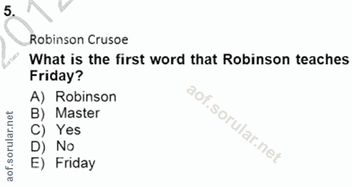Soru 5