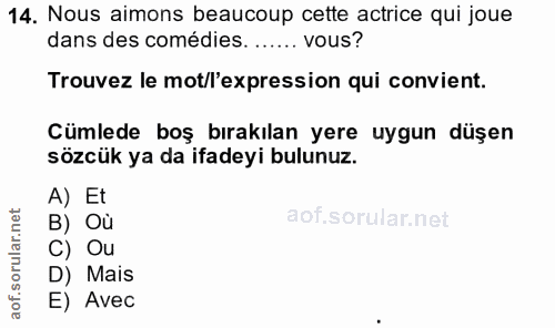 Soru 14
