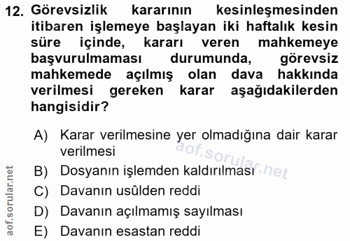 Soru 12
