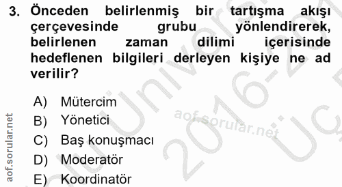 Soru 3
