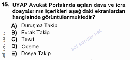 Soru 15