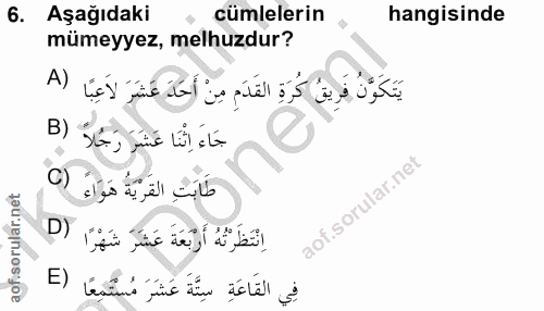 Soru 6