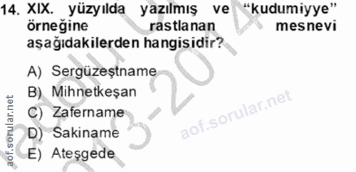 Soru 14