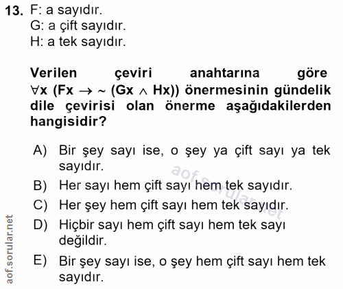 Soru 13
