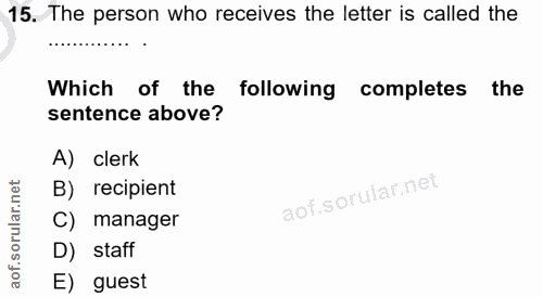 Soru 15