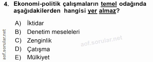 Soru 4