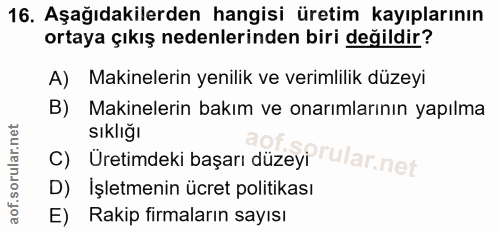 Soru 16