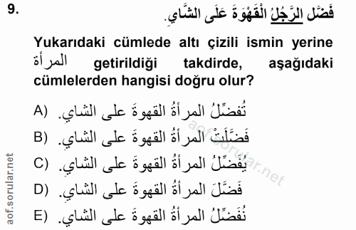 Soru 9