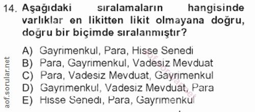 Soru 14