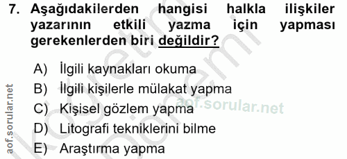 Soru 7