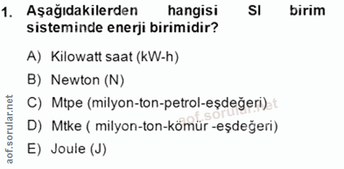 Soru 1