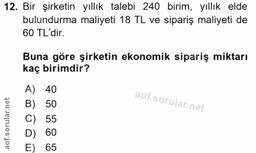 Soru 12