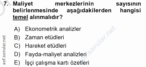 Soru 7