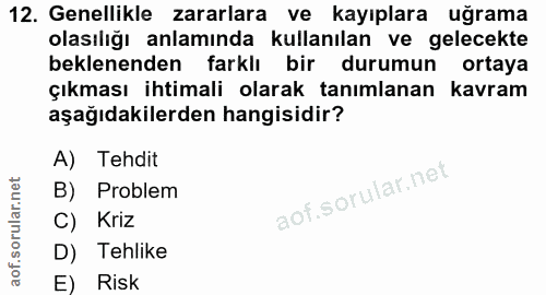 Soru 12