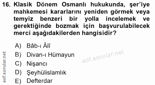 Soru 16
