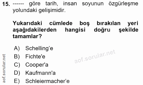 Soru 15