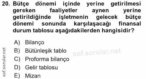 Soru 20