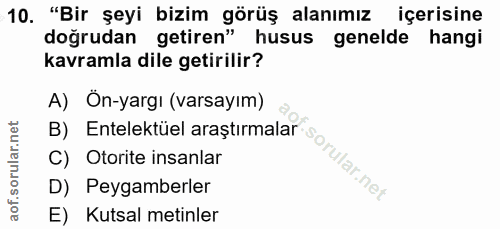 Soru 10