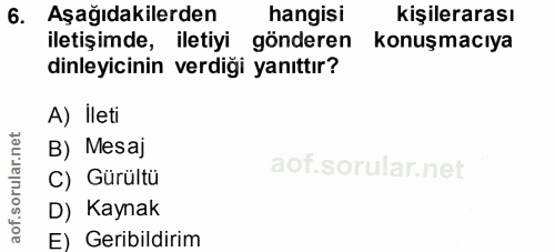 Soru 6