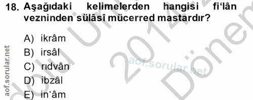 Soru 18