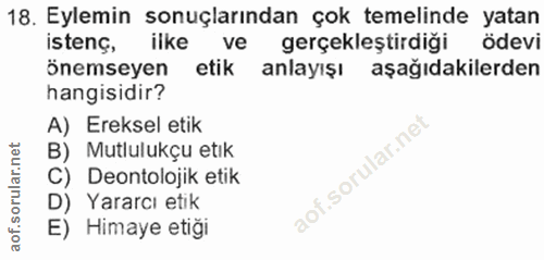 Soru 18