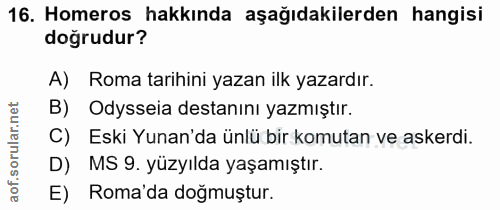 Soru 16