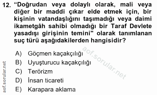 Soru 12