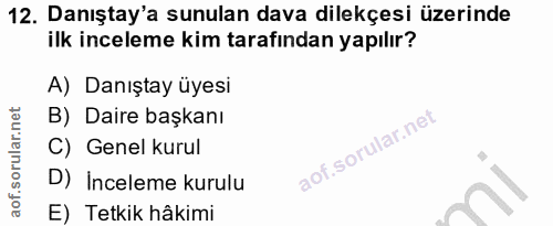 Soru 12