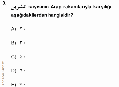 Soru 9