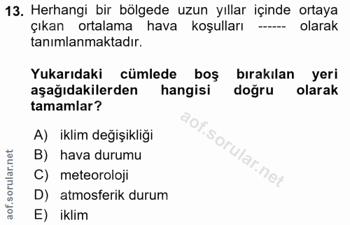 Soru 13
