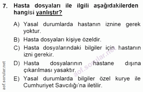 Soru 7