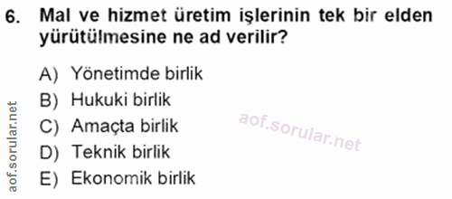 Soru 6