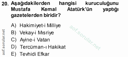 Soru 20