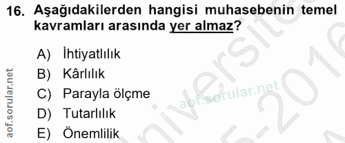 Soru 16