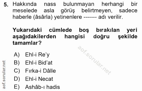 Soru 5
