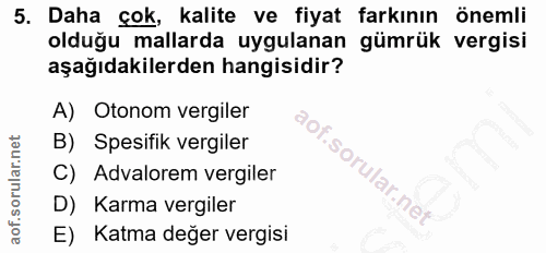 Soru 5