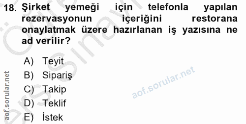 Soru 18