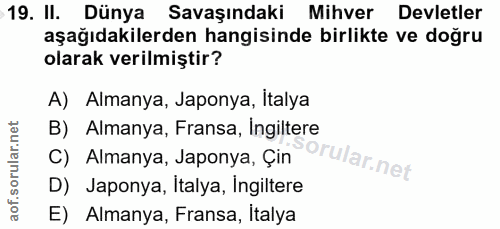 Soru 19