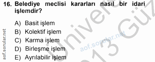 Soru 16