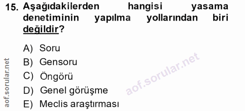 Soru 15