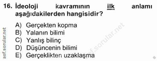 Soru 16