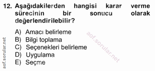 Soru 12