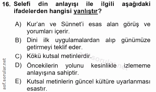 Soru 16