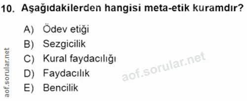 Soru 10
