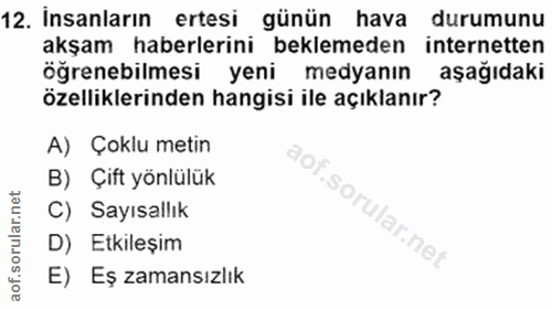 Soru 12