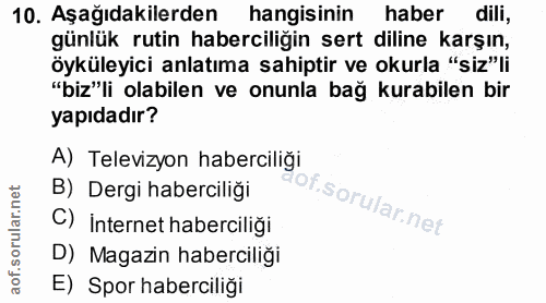 Soru 10